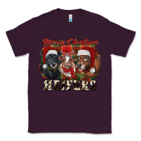 Plum Merry Christmas Heifers Classic Tee - RanaPortraitStore