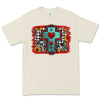 Bone Christmas cross with background Premium Tee - Jasminsmagicworld
