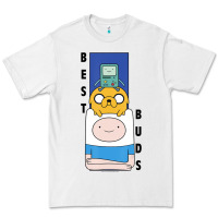 White Cn Adventure Time Finn Jake Bmo Best Buds Premium Tee - longCreatives