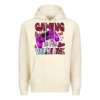 Sandshell gaming is my valentine Premium Hoodie - CowhideDigitalArt