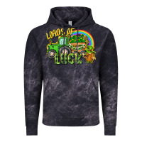 Cloud Black Loads of luck tractor Vintage Hoodie - CowGirlArtShop