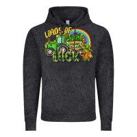 Vintage Black Loads of luck tractor Vintage Hoodie - CowGirlArtShop