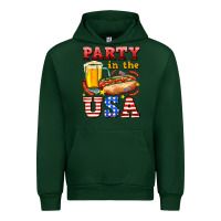 Forest Green party in the usa Urban Hoodie - AdoDesignShop
