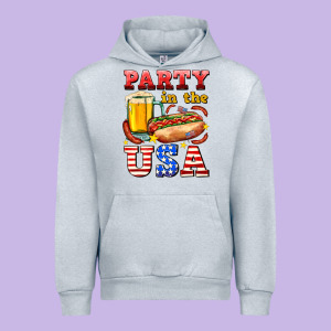 Party In The Usa Urban Hoodie Designed By Adodesignshop