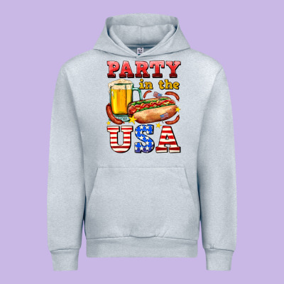 Party In The Usa Urban Hoodie Designed By Adodesignshop