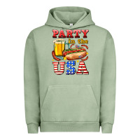 Pigment Oil Green party in the usa Urban Hoodie - AdoDesignShop