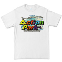 White Funny Action Park New Jersey 1978 Vintage Premium Tee - longCreatives
