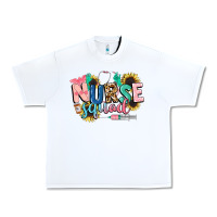 White nurse Urban Heavy Tee - CowGirlArtShop