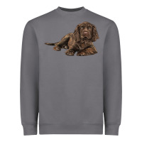 Storm Sussex Spaniels llustrations Heavyweight Sweatshirt - LillyAllenDesigns