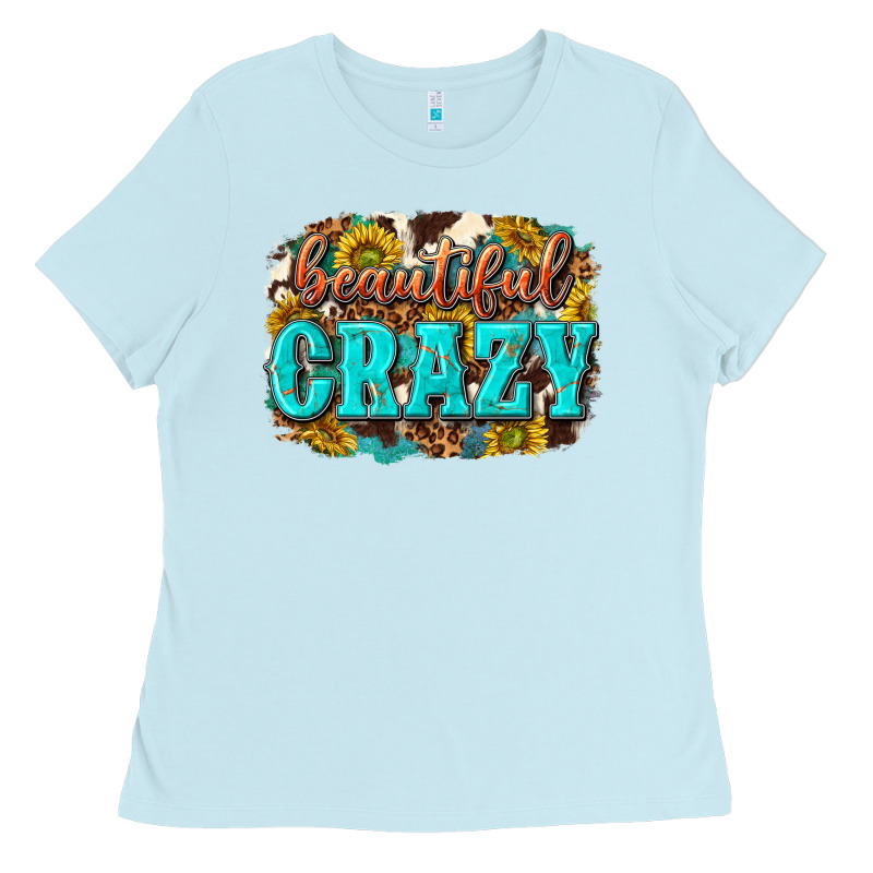 Western Beautiful Crazy Ladies Tee by texasbilliewilder | Teevron
