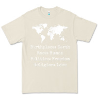 Bone birthplace earth race human politics freedom religion love t shirt Premium Tee - longCreatives