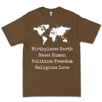 Cacao birthplace earth race human politics freedom religion love t shirt Premium Tee - longCreatives