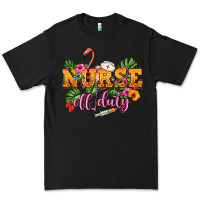 Black Nurse off duty Premium Tee - NancyCooperArtShop