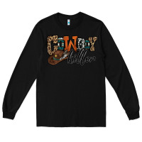 Black cowboy killer Long Sleeve Tee - OliviaCreatesArt