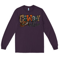 Plum cowboy killer Long Sleeve Tee - OliviaCreatesArt