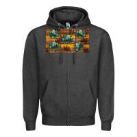 Dinosaur Triceratops Sippy Cup Zipper Hoodie | Teevron