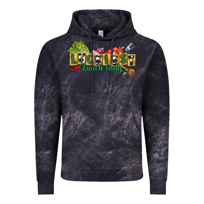 Luckiest Lunch Lady St. Patrick's Day Vintage Hoodie by CowGirlArtShop | Teevron