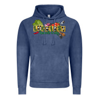 Vintage Denim Luckiest lunch lady St. Patrick's Day Vintage Hoodie - CowGirlArtShop