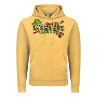 Vintage Mustard Luckiest lunch lady St. Patrick's Day Vintage Hoodie - CowGirlArtShop