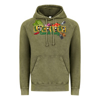 Vintage Olive Luckiest lunch lady St. Patrick's Day Vintage Hoodie - CowGirlArtShop