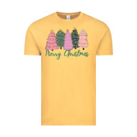 Merry Christmas Trees Vintage Tee | Teevron