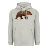 Moon Dust bear Heavyweight Hoodie - BarkalooDesign