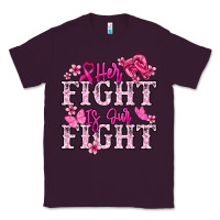 Plum Her fight is our fight Cancer Awareness Classic Tee - HowdyJamesFarm