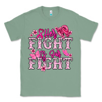 Sage Her fight is our fight Cancer Awareness Classic Tee - HowdyJamesFarm