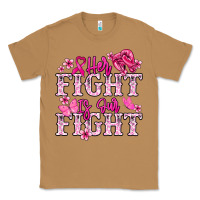 Toasted Coconut Her fight is our fight Cancer Awareness Classic Tee - HowdyJamesFarm