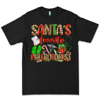 Black Santa's Favorite Phlebotomist Premium Tee - texasbilliewilder