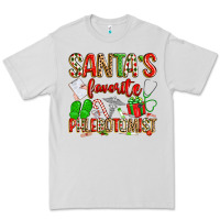 Dove Grey Santa's Favorite Phlebotomist Premium Tee - texasbilliewilder
