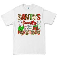White Santa's Favorite Phlebotomist Premium Tee - texasbilliewilder
