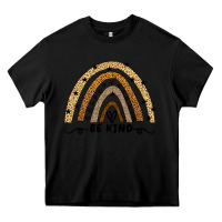 Black Be Kind Rainbow Heavy Core Tee - Bettercallsaul