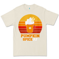 Bone pumpkin spice af retro vintage background happy halloween Premium Tee - longCreatives