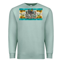 Seafoam dog mom french  bulldog license plate template Premium Sweatshirt - BarkalooDesign