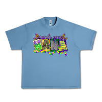 Pebble Blue mardi gras nana Urban Heavy Tee - CowGirlArtShop