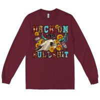 Burgundy back on my bullshit western olivia Long Sleeve Tee - OliviaCreatesArt