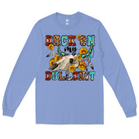 Colony Blue back on my bullshit western olivia Long Sleeve Tee - OliviaCreatesArt