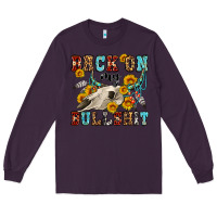 Plum back on my bullshit western olivia Long Sleeve Tee - OliviaCreatesArt