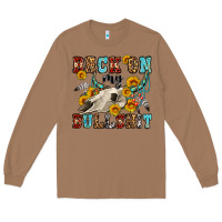 Toasted Coconut back on my bullshit western olivia Long Sleeve Tee - OliviaCreatesArt
