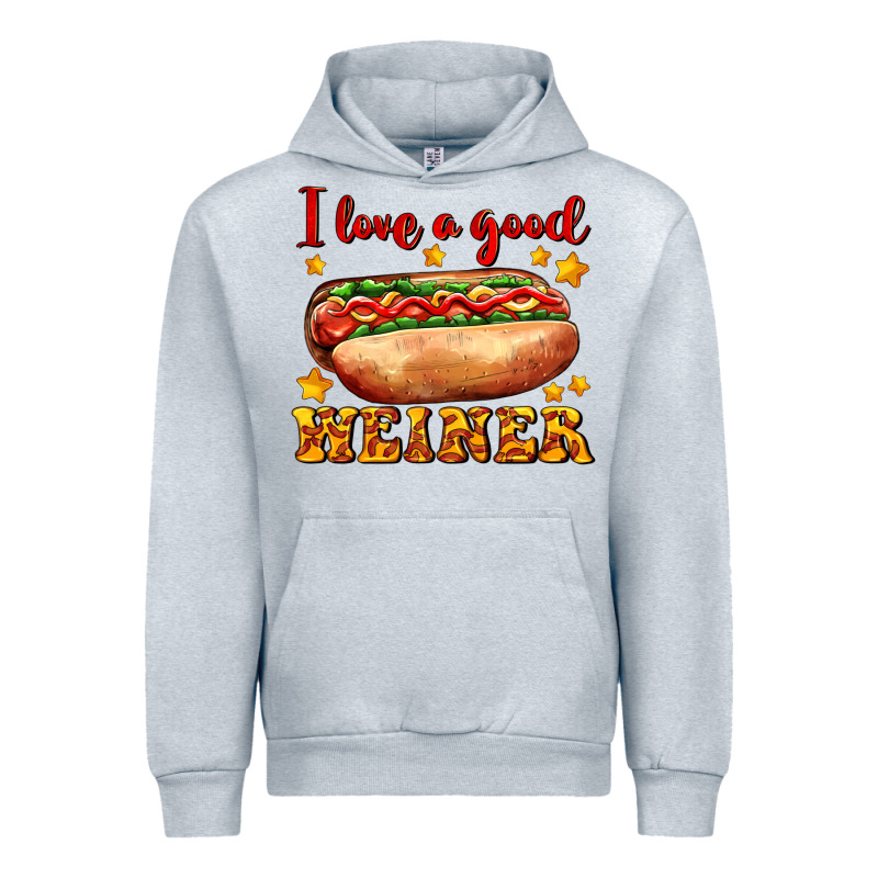 I Love A Good Weiner Urban Hoodie by AdoDesignShop | Teevron