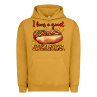 Pigment Peanut Butter i love a good weiner Urban Hoodie - AdoDesignShop