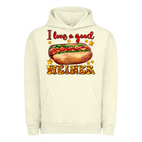 Pigment Pistachio i love a good weiner Urban Hoodie - AdoDesignShop