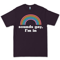 Plum Sounds Gay, I'm In Premium Tee - longCreatives