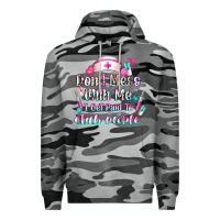 Slate Camo Don't Mess With Me I Get Paid To Stab People Premium Hoodie - CowhideDigitalArt