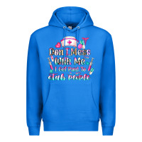 True Royal Don't Mess With Me I Get Paid To Stab People Premium Hoodie - CowhideDigitalArt