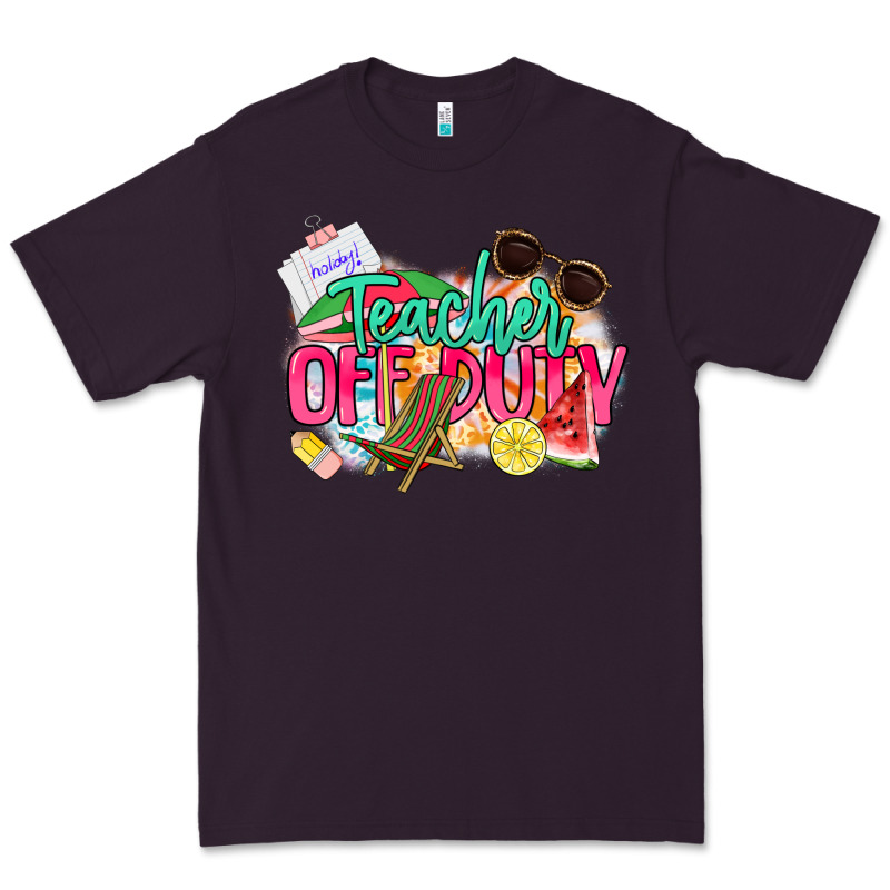 Teacher Off Duty Premium Tee by NancyCooperArtShop | Teevron