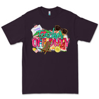 Plum teacher off duty Premium Tee - NancyCooperArtShop
