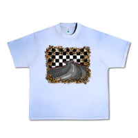 Grape Ice leopard racing  background Urban Heavy Tee - RanaPortraitStore