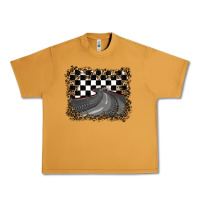 Peanut Butter leopard racing  background Urban Heavy Tee - RanaPortraitStore